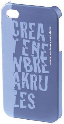 Aha Aha: Croom Etui Na Telefon Komórkowy Apple Iphone 4/4S Niebieskie