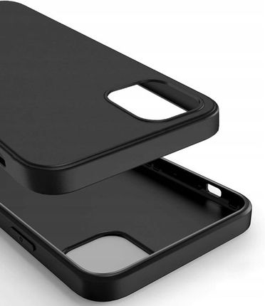 Matt Back Case Do Samsung Galaxy A54 5G Czarny - zdjęcie 2