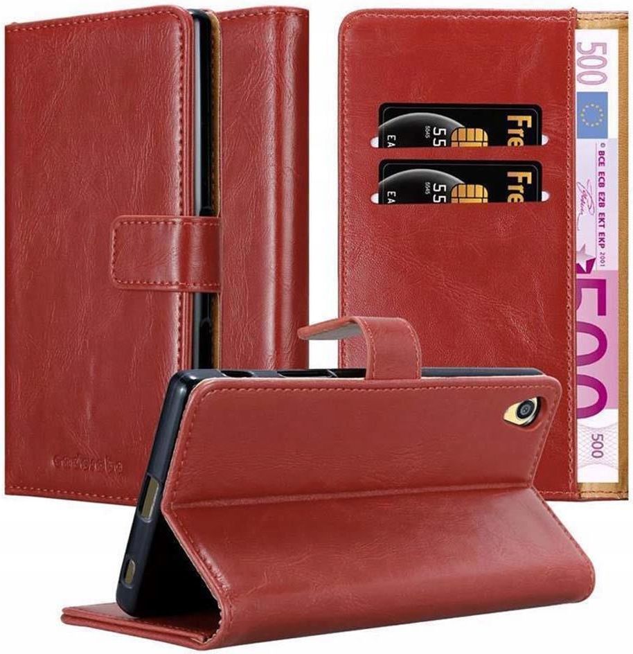 Cadorabo Custodia Flip In Similpelle Per Sony Xperia Z5 – Colore Lilla Bordeaux Con Chiusura Magnetica E Supporto - 2