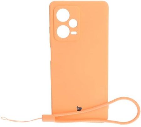 Etui Bizon Case Silicone Sq do Xiaomi Redmi Note 12 Pro Plus 5G, pomarańczowe