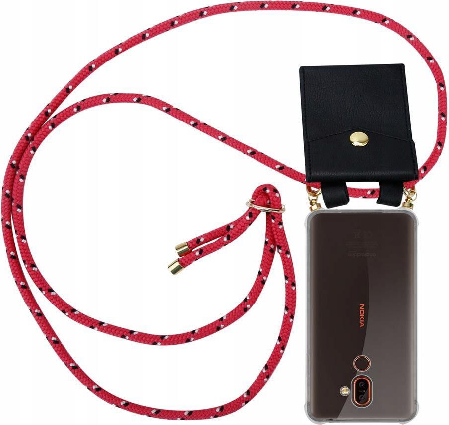 Cadorabo Custodia Flip Rossa Per Nokia 7 Plus - Cover A Libro Con Chiusura Magnetica E Pelle Sintetica - 4