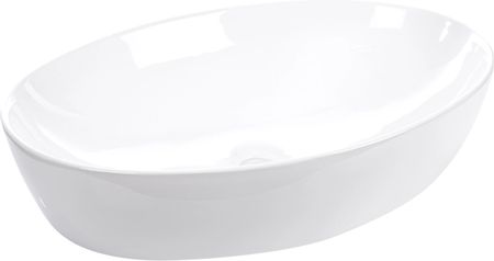 KERRA KR-902 umywalka nablatowa 63x42cm ceramiczna biała