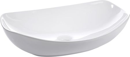 KERRA KR-901 umywalka nablatowa 56x40cm ceramiczna biała