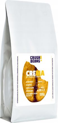 Kafelov Ziarnista 1Kg Crema Crush Beans Świeżo Palona