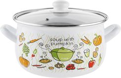 Garnek emaliowany Emalia Polska Pleszew Lumino 22 cm 5,3 l