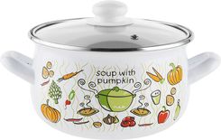 Garnek emaliowany Emalia Polska Pleszew Lumino 16 cm 2,2 l