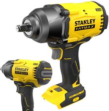Zdjęcie Klucz udarowy 1/2" 18V 949Nm FatMax V20 Stanley SFMCF940B - Dobiegniew