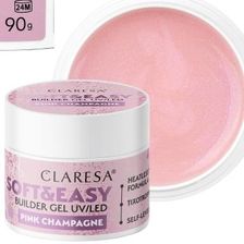 Zdjęcie Claresa Żel Budujący Soft&Easy Builder Gel Pink Champagne 90G - Twardogóra