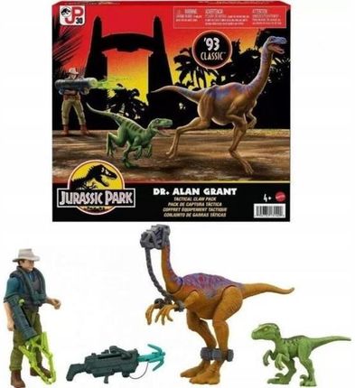 Mattel Jurassic World '93 Classic Zestaw Dr. Alan Grant HMM24