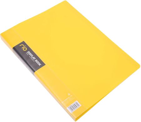 Album Ofertowy Deli A4 40 Koszulek Seria Rio Żółty