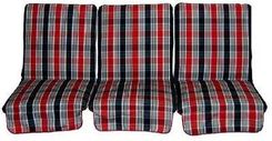 Yego Design Poduszka Na Huśtawkę Scott 180 X 110 X 10 Cm Czerwono Szary