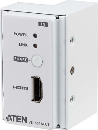Aten System Przekazu Sygnału Av Hdmi Hdbaset-Lite Transmitter With Eu (VE1801AEUTATG)