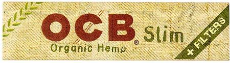 Bletki OCB Organic Hemp Slim z filterkami