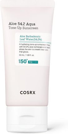 Cosrx Aloe 54.2 Aqua Tone Up Sunscreen 50 ml Lekki Krem Tone Up Z Filtrem Przeciwsłonecznym Spf 50+/Pa++++ 50 ml