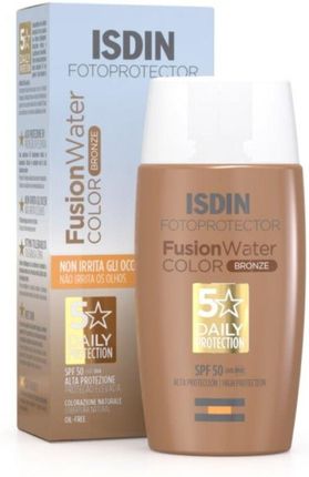 Isdin Ochrona Przeciwsłoneczna Z Kolorem Fusion Water Spf 50 Dark 50 ml