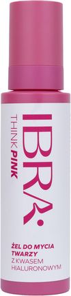 Ibra Makeup Think Pink Żel Do Mycia Twarzy Z Kwasem Hialuronowym 150 ml