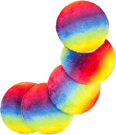 Glov Rainbow Pads Wielorazowe Płatki Do Demakijażu 5 Sztuk