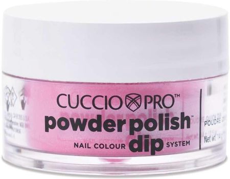 Cuccio 5610 Dip System Puder Deep Pink Pink Glitter 14 G
