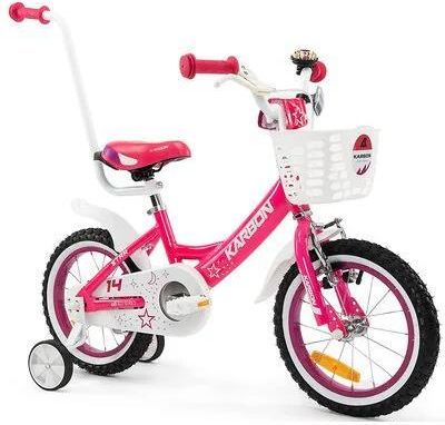 Karbon Rower Dziecięcy Star 14 Cali Dla Dziewczynki Różowy