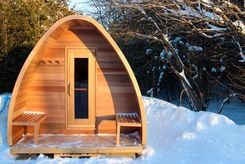 Zdjęcie Dundalk Sauna Pod + Taras Z Czerwonego Cedru 305x244cm - Wodzisław Śląski