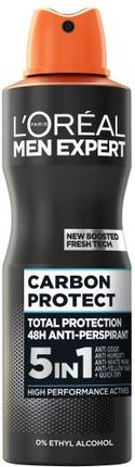 Loreal Men Expert Carbon Protect 5W1 Antyperspirant 250 ml