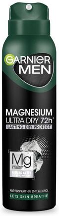 Garnier Men Magnesium Ultra Dry 72H Antyperspirant 150 ml