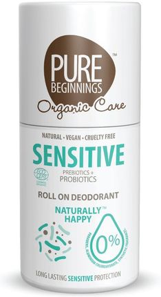 Pure Beginnings Organic Care Sensitive Dezodorant Roll On 75 ml