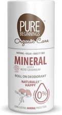 Zdjęcie Pure Beginnings Organic Care MineralDezodorant Roll On 75 ml - Bełchatów