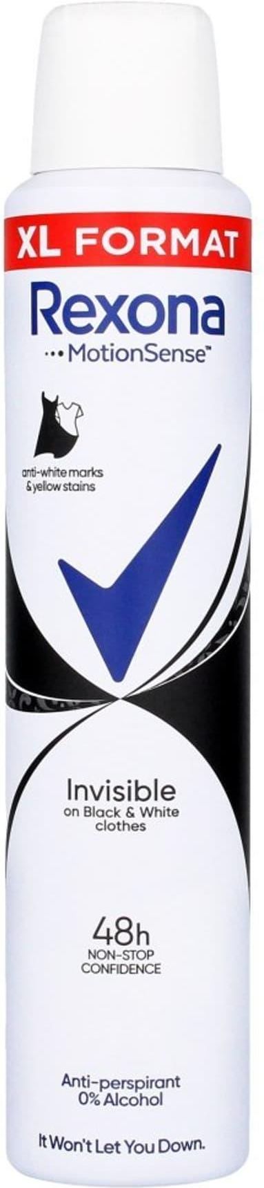 Unilever Unilev Rexona Invisible B&W Antyperspirant 200 Ml - Opinie I ...