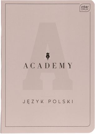 Interdruk Zeszyt A5/60 Linia Academy Język Polski 90G