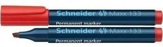 Schneider Marker Permanentny Maxx 133 Ścięty Czerwony 113302