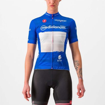 Castelli Koszulka Kolarska Z Krótkim Rękawem Giro D'Italia 2023 W Niebieski