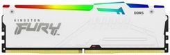 Zdjęcie Pamięć RAM Kingston Fury Beast RGB White DDR5 64GB 5200MHz CL40 (KF552C40BWAK464) - Łaszczów
