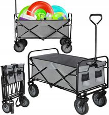 Zdjęcie Springos Wózek Plażowy Składany Turystyczny Ogrodowy 80Kg - Zambrów