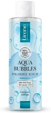 Lirene Aqua Bubbles Hyaluronic Acid 4D Tonik Nawilżający 200 ml