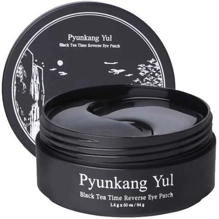 Pyunkang Yul – Black Tea Time Reverse Eye Patch 60pcs - Hydrożelowe Płatki pod Oczy z Czarną Herbatą