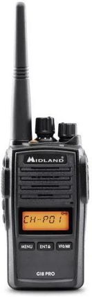 Radiotelefon Midland G18 Pro PMR - Black