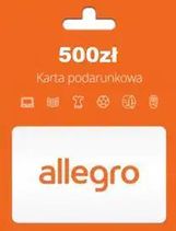 Allegro Karta Podarunkowa 500 Pln Key Poland