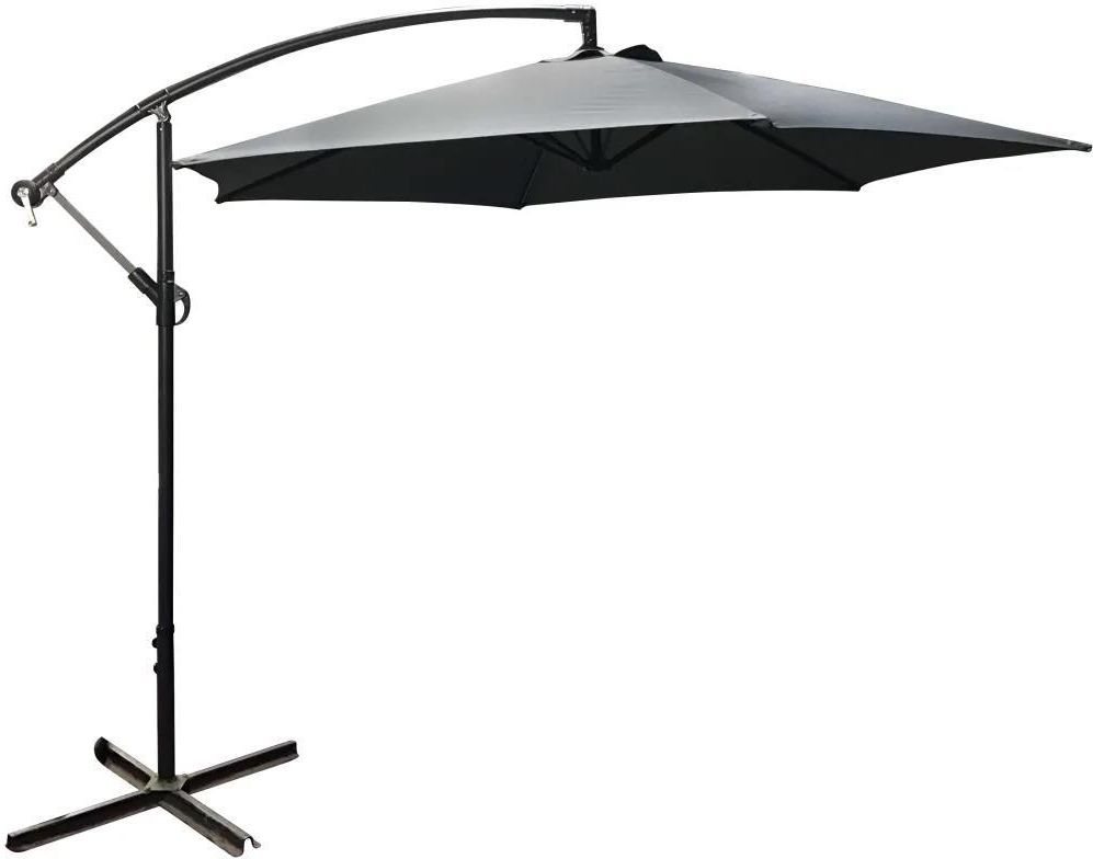Parasol ogrodowy Hi Parasol Wiszący 3M Antracytowy 435292 Antracyt
