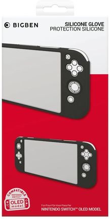 BigBen Interactive Silicon Case Black Nintendo Switch OLED