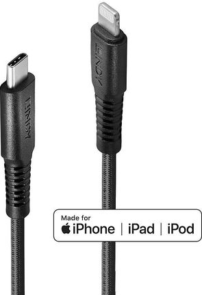 Lindy 31288 Wzmocniony Kabel Usb C Apple Iphone Lightning 3M