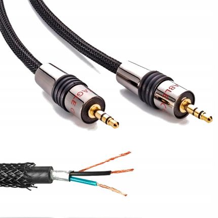 Eagle Cable Kabel Jack Stereo Aux Oplot 3,2 Metra