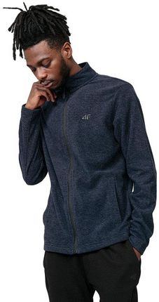 Męska bluza polarowa M052 4F - zdjęcie 4