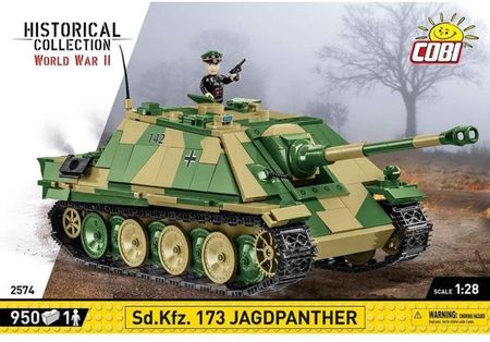 Cobi Czołg Jagdpanther Sd.Kfz.173 Hc Ww2 970El. 2574