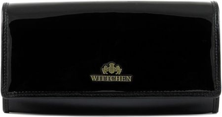 Długi portfel damski Wittchen SKÓRZANY, kolekcja Verona CZARNY