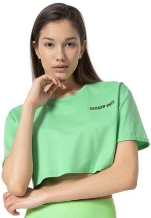 Koszulka damska 4F SS23 TSHF558 zielony XL