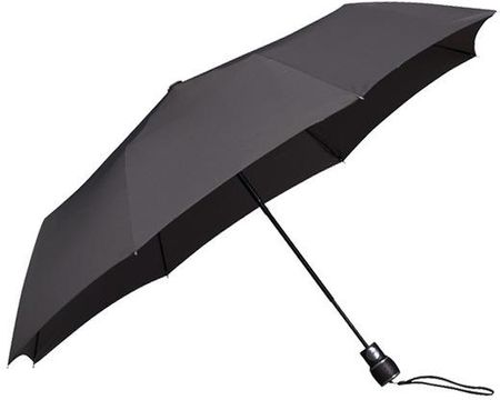 Automatyczna składana klasyczna parasolka szara, otwierana jednym przyciskiem