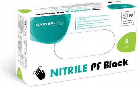 Sorimex Rękawiczki Rękawice Nitrylowe Czarne Xl 100szt. - zdjęcie 4