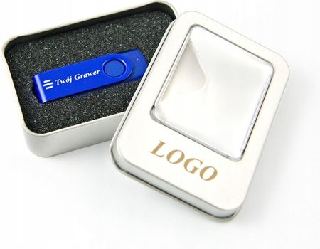 Memorabbit 16GB 3.0 Metalowe Pudełko Grawer (DS0001+DSP21+USB30)