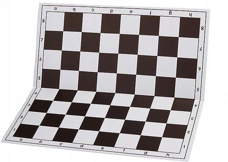 Sunrise Chess & Games Szachownica plastikowa składana nr 4+, biało - czarna